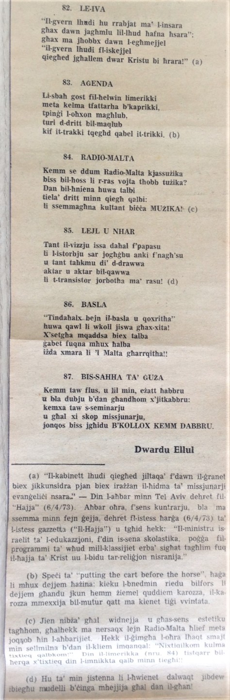 Dwardu Ellul - Limerikki 1973 - Le - Iva_a